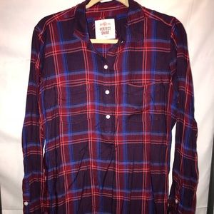 SO Perfect Shirt Button Down Flannel